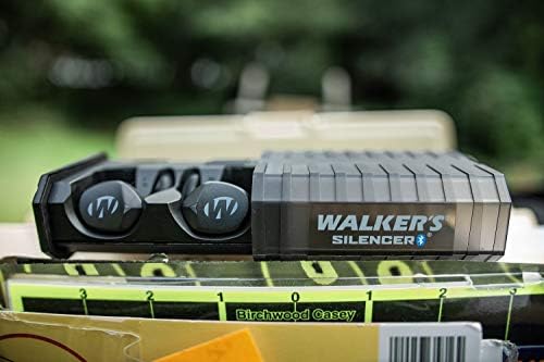 Walker's Silencer BT 2.0 Bluetooth Electronic Ear Plugs (NRR 24dB) Black