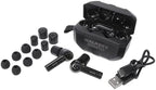 Walker's Disrupter Bluetooth Electronic Earplugs (NRR 24dB) Black