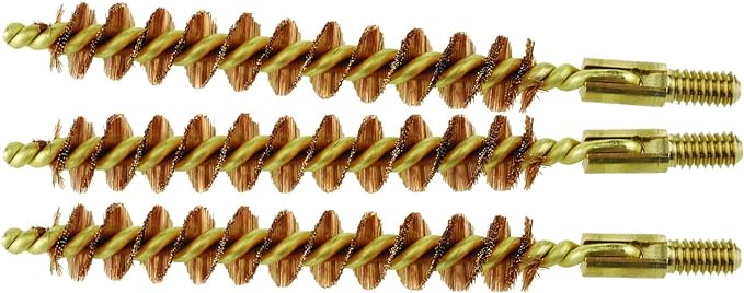 Tipton Best Rifle 13-Piece Bore Brush Set Bronze 17 - 45 Caliber 8-32 Thread (17 Caliber has 5-40 Thread)