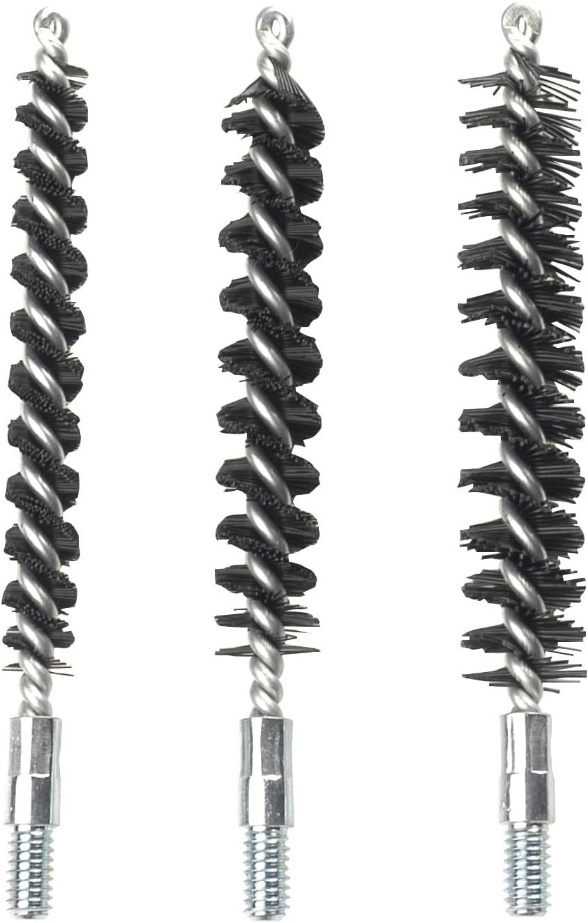 Tipton 13-Piece Bore Brush Set Nylon 17 - 45 Caliber 8-32 Thread (17 & 20 Caliber have 5-40 Thread)