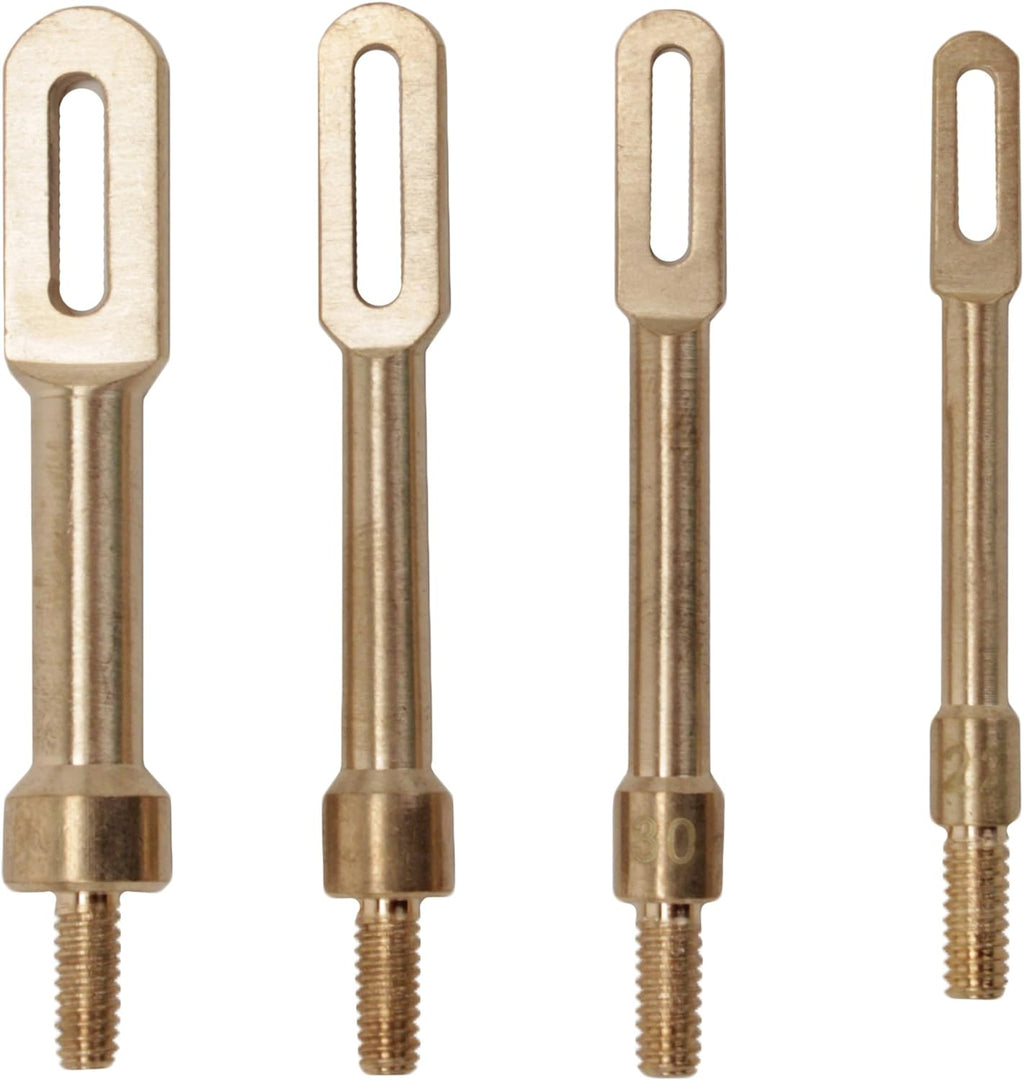 Tipton 4-Piece Slotted Tip Set Brass 22 - 45 Caliber 8-32 Thread
