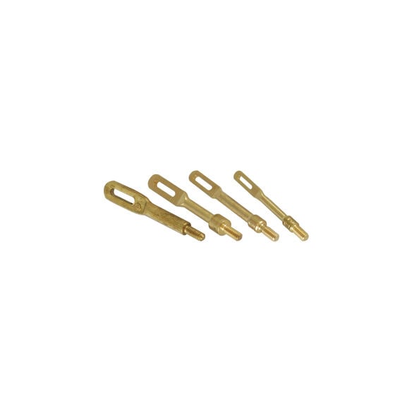 Tipton 4-Piece Slotted Tip Set Brass 22 - 45 Caliber 8-32 Thread