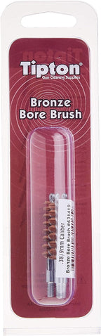 Tipton Handgun Bore Brush Bronze 35 Caliber;38 Caliber;9mm 8-32 Thread Pack of 3