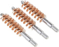 Tipton Handgun Bore Brush Bronze 35 Caliber;38 Caliber;9mm 8-32 Thread Pack of 3