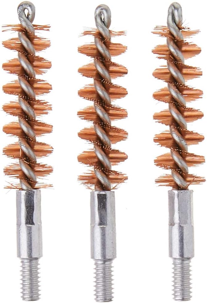 Tipton Handgun Bore Brush Bronze 35 Caliber;38 Caliber;9mm 8-32 Thread Pack of 3
