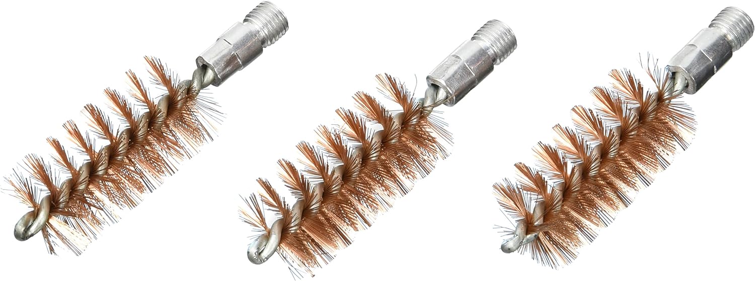 Tipton Shotgun Bore Brush Bronze 12 Gauge 5/16"-27 Thread Pack of 3