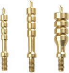 Tipton 13-Piece Cleaning Jag Set Brass 17 - 45 Caliber 8-32 Thread (17 Caliber has 5-40 Thread)