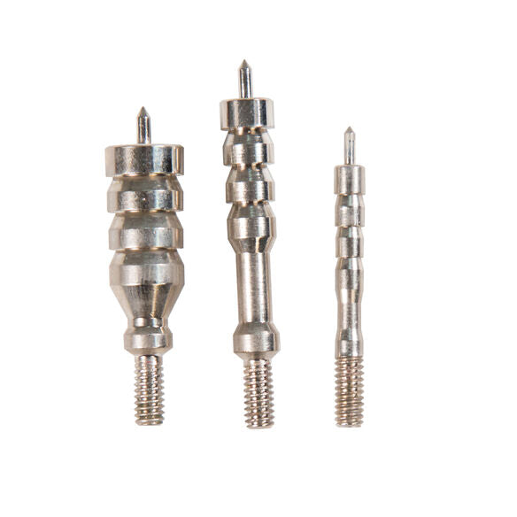 Tipton Ultra Rifle Cleaning Jag Nickel Plated Brass 22 Caliber 8-32 Thread