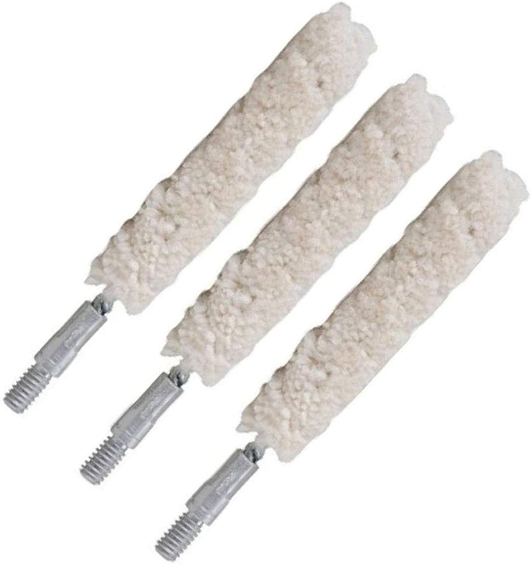 Tipton Handgun Bore Cleaning Mop Cotton 40 - 45 Caliber 8-32 Thread Pack of 3