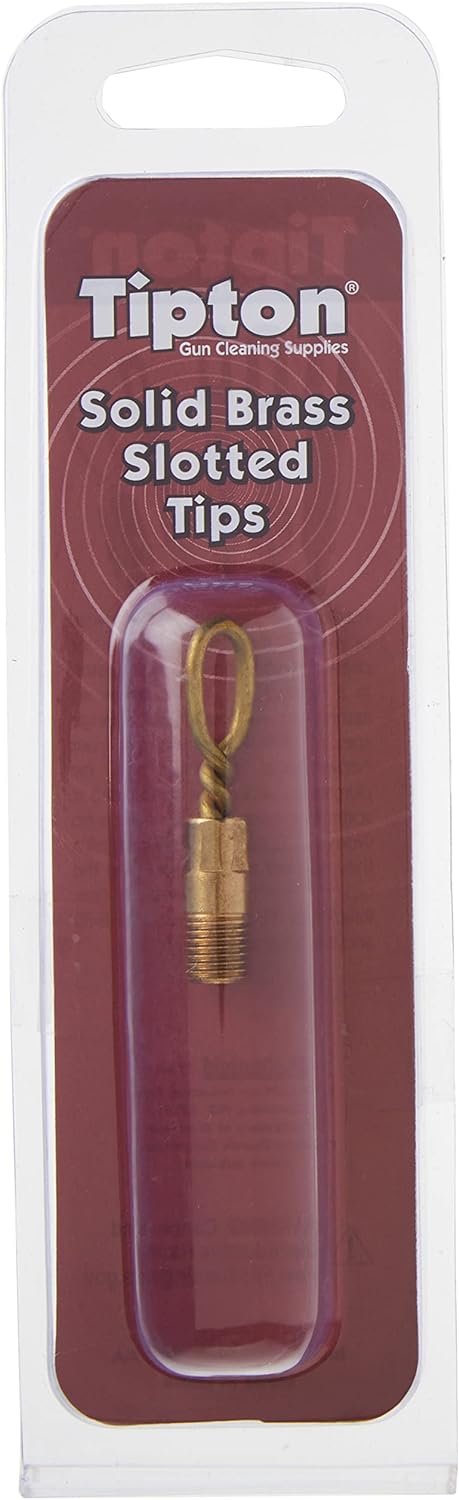 Tipton Shotgun Slotted Tip Brass All Gauges 5/16"-27 Thread