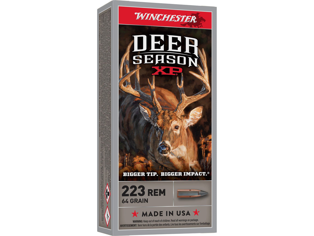 Winchester Ammunition 223 Remington 64 Grain Polymer Tip 20 Count