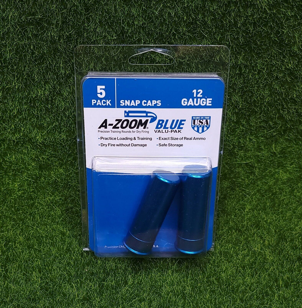 A-Zoom Action Proving Dummy Round 12 Gauge Blue Pack of 5