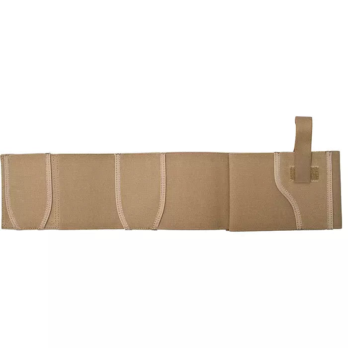 DeSantis Belly Band Holster Ambidextrous Small & Medium Sized Semi-Autos & Revolvers Nylon Tan