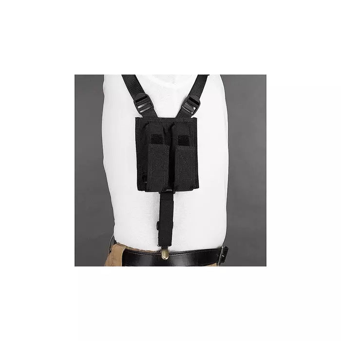 DeSantis Dragonfly Shoulder Holster Ambidextrous Most Large Autos Nylon Black