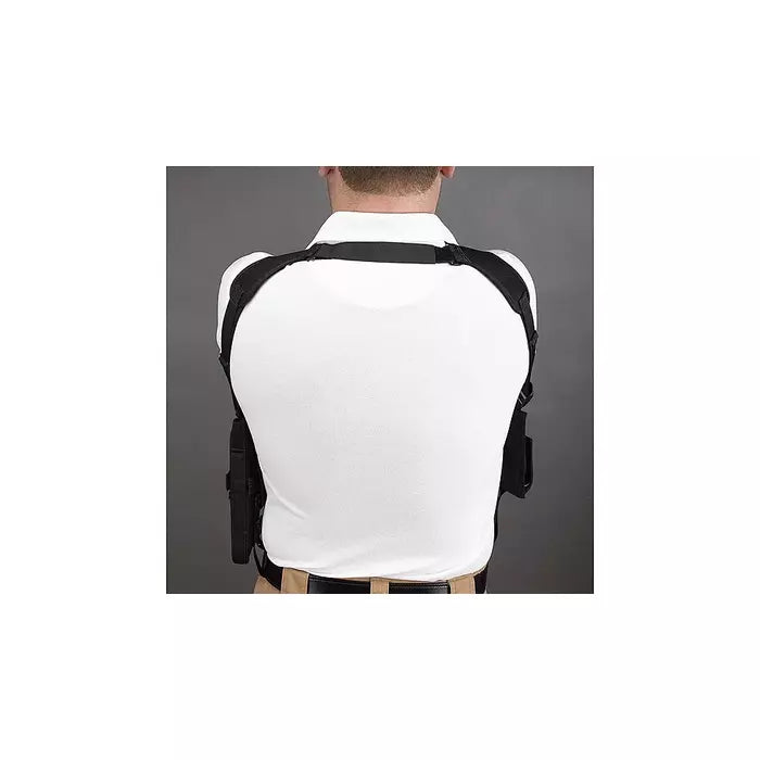 DeSantis Dragonfly Shoulder Holster Ambidextrous Most Large Autos Nylon Black