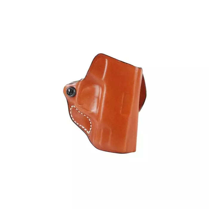 DeSantis Mini Scabbard Holster Right Hand Ruger LCR, Ruger LCRX 1 7/8" Leather Tan