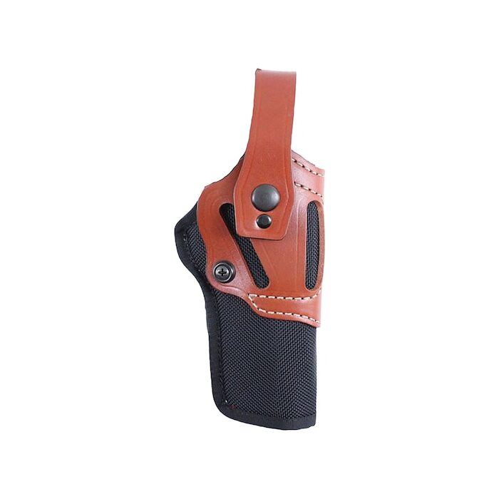 DeSantis Dual Angle Hunter Holster Ambidextrous S&W N Frame 6" to 6-1/2", S&W 41 1060D Senior Ballistic Nylon/Leather Black