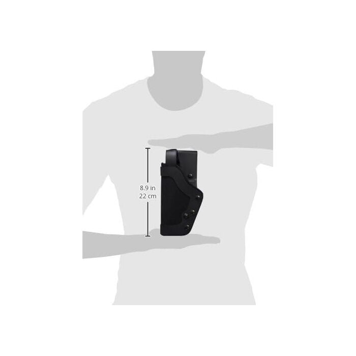 Uncle Mike's Pro-3 Holster Right Hand Glock 17 Nylon Black