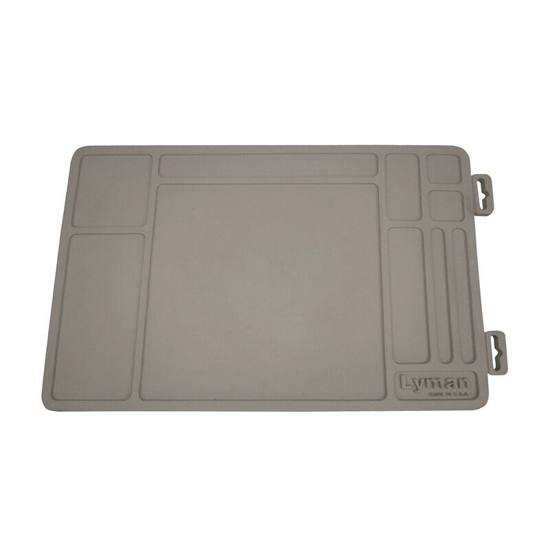 Lyman Essential Handgun Gun Cleaning Mat 10" x 15-3/4" Gray