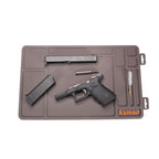 Lyman Essential Handgun Gun Cleaning Mat 10" x 15-3/4" Gray
