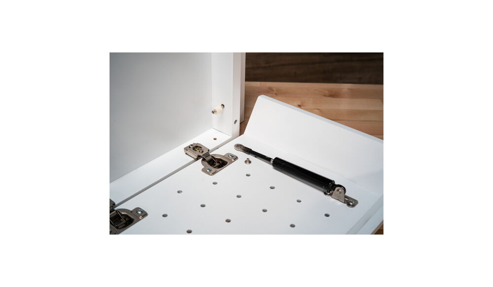 Lockdown In Plain Sight Concealment Shelf White