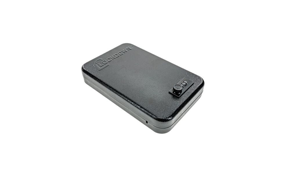 Lockdown Large Handgun Safe Combination Lock Black