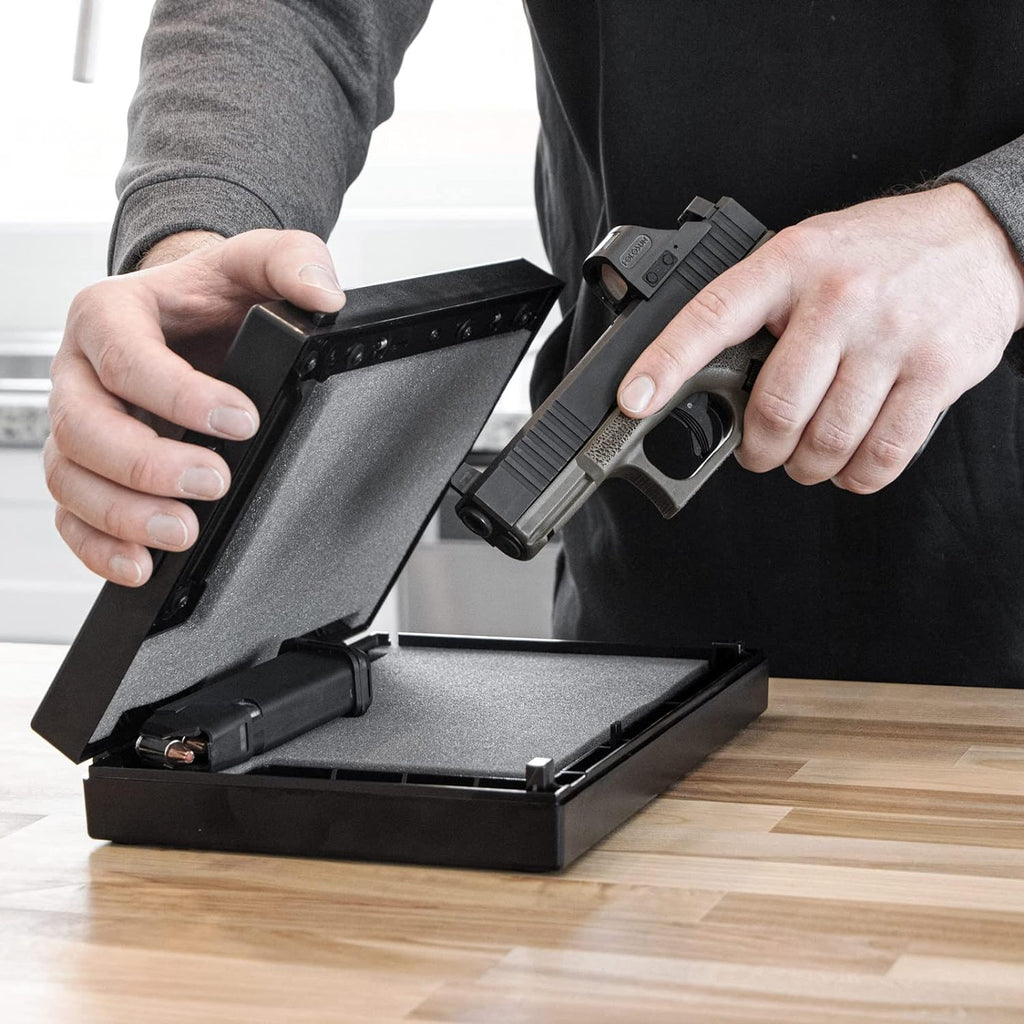 StopBox Handgun Safe Black