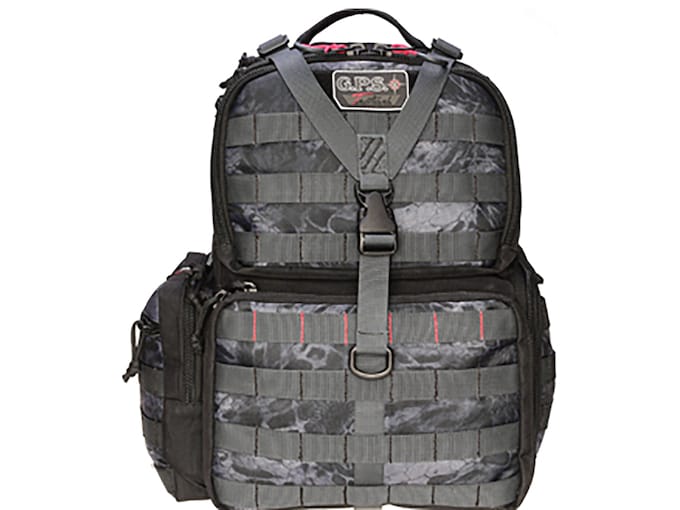 GPS Tactical Range Backpack 1000D Cordura Nylon Black