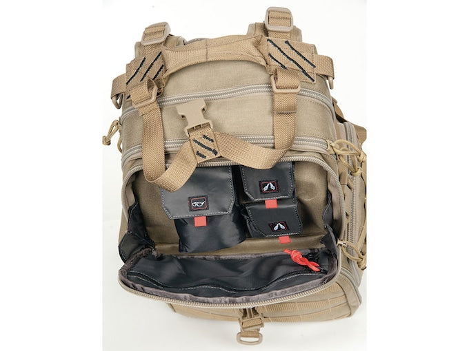 GPS Tactical Range Backpack 1000D Cordura Nylon Green/Khaki