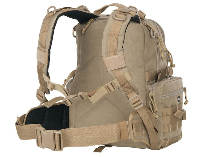GPS Tactical Range Backpack 1000D Cordura Nylon Green/Khaki