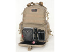 GPS Tactical Range Backpack 1000D Cordura Nylon Tan