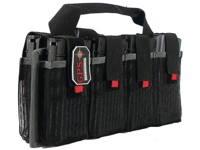 GPS AR-15 Magazine Tote Nylon Black