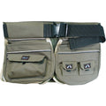 GPS Mesh Half Shooting Vest with Back Pouch Rifle Green and Olive