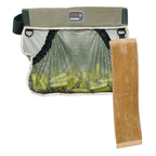 GPS Mesh Half Shooting Vest with Back Pouch Rifle Green and Olive