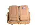 GPS Tactical Rolling Range Bag Nylon Teflon Coating Tan