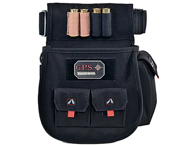 GPS Deluxe Shotgun Shell Pouch 600D Polyester Black