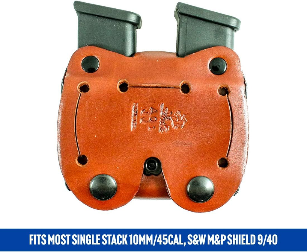 DeSantis Double Magazine Pouch 9mm, 40 S&W