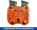 DeSantis Double Magazine Pouch 9mm, 40 S&W