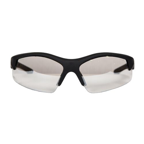 Smith & Wesson Super Cobra Shooting Glasses Black Frame Clear Mirrored Lens