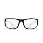 Smith & Wesson Tunderbolt Shooting Glasses Matte Black Frame Clear Mirrored Lens