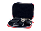GPS Jumper Cables Discreet Handgun Case Red