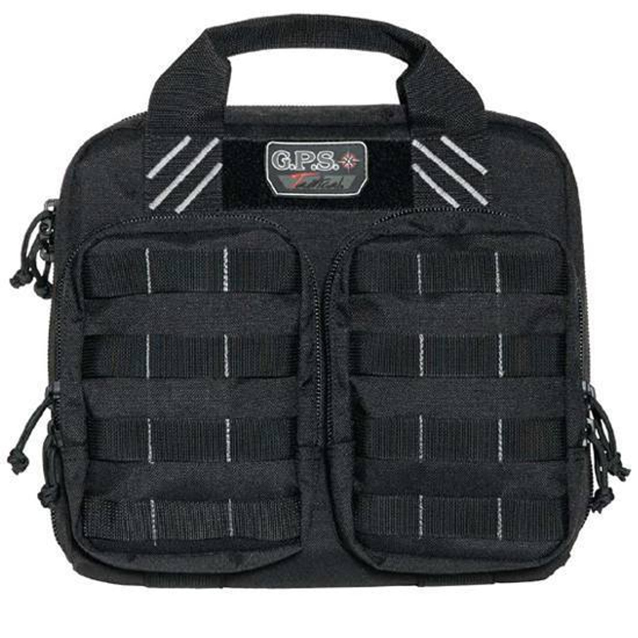 GPS Tactical Double Pistol Case Black