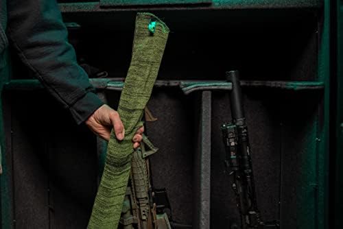 Lockdown Gun Sock 36" x 6" x 0.25" ‎Green