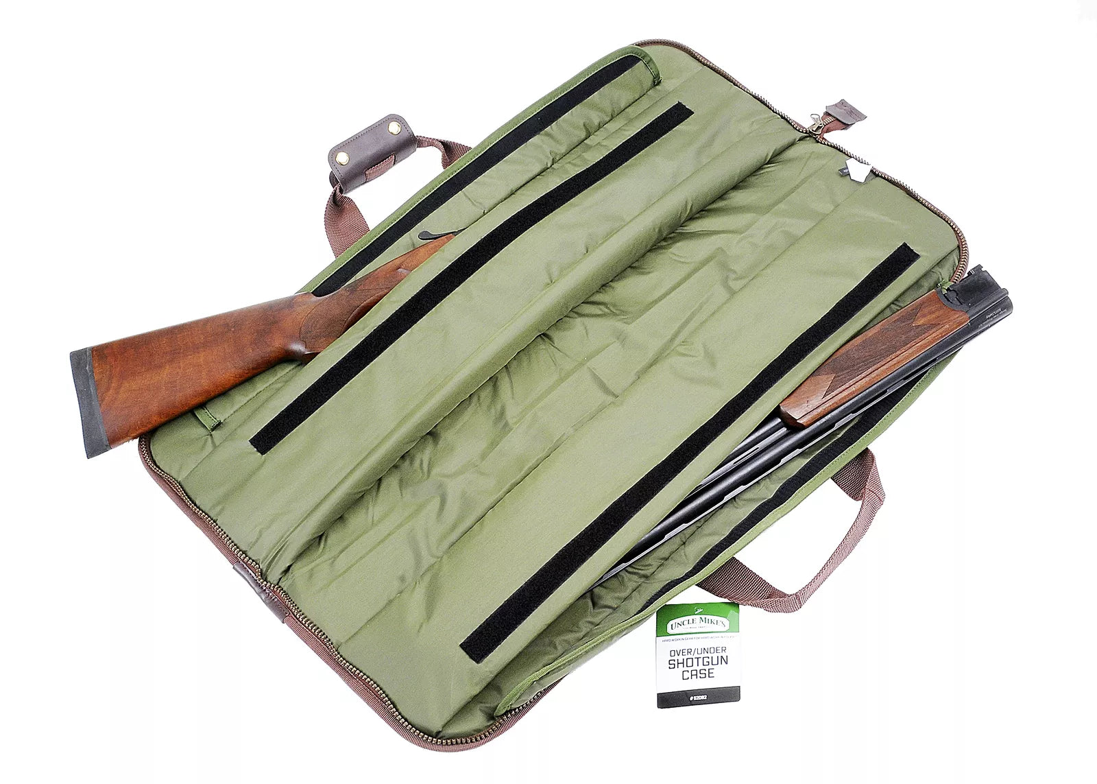 Uncle Mike's Over/Under Shotgun Gun Case 33.5" Brown