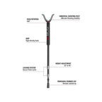 BOG Havoc Series Monopod 23"  - 49" Aluminum Black