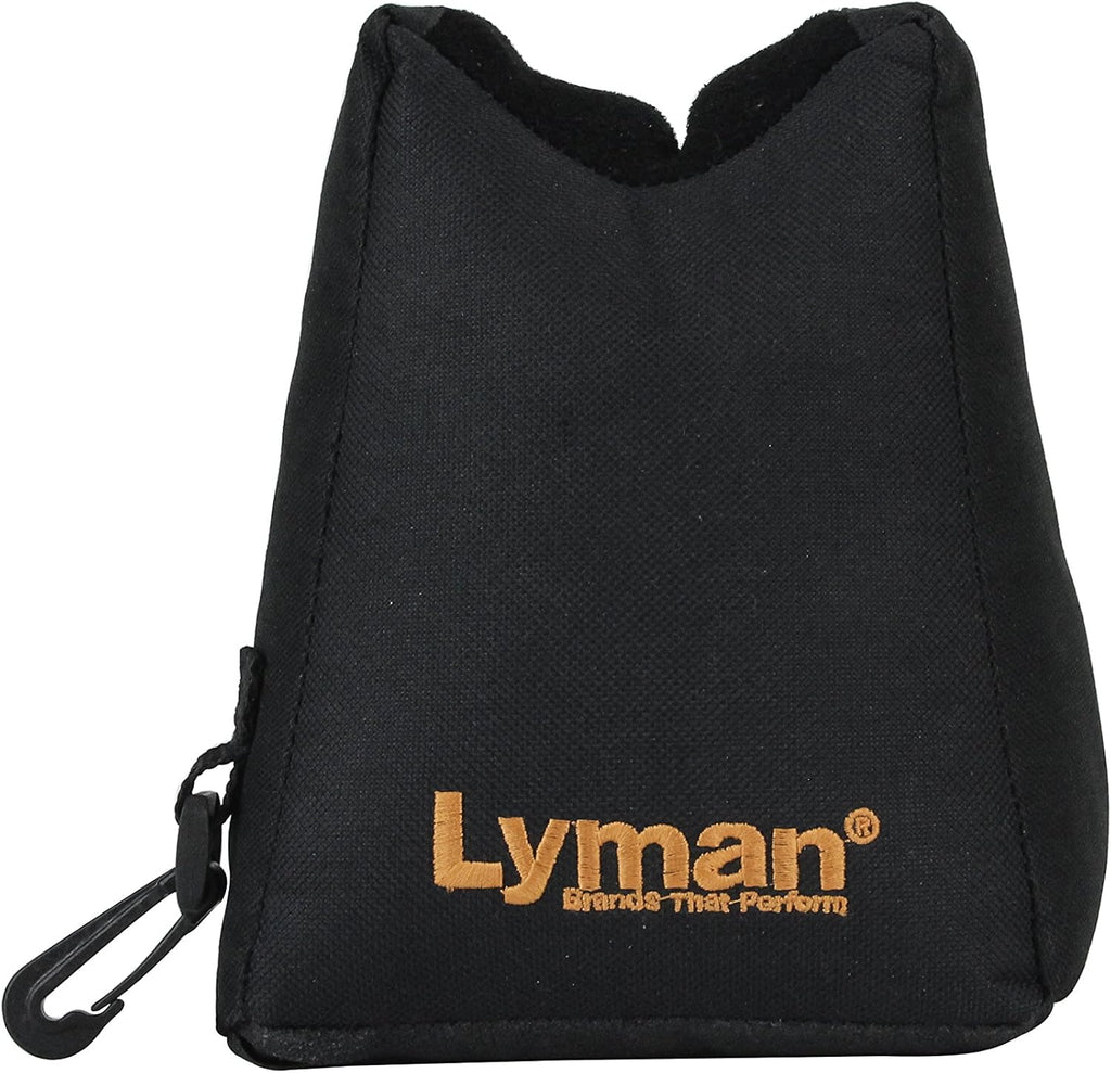 Lyman Crosshair Front and Rear Shooting Rest Bag Set Filled Nylon Black