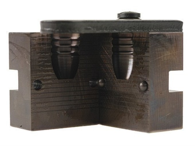 Lyman Bullet Mold #515139 1-Cavity 50 Caliber 50-70 Government, 56-50 Spencer (.515 Diameter) 340 Grains Flat Nose
