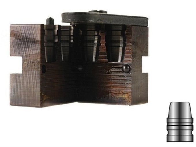 Lyman Bullet Mold #452424 2-Cavity 45 Colt (Long Colt) (.452 Diameter) 255 Grains Semi-Wadcutter