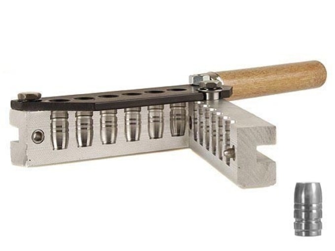 Lee Precision Bullet Mold #90227 6-Cavity 44 Caliber 44 Special, 44 Remington Magnum (.430 Diameter) 310 Grains Flat Nose