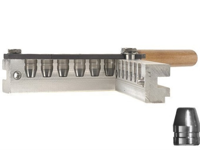 Lee Precision Bullet Mold #90289 6-Cavity 45 Caliber 45 ACP, 45 Auto Rim (.452 Diameter) 230 Grains Truncated Cone